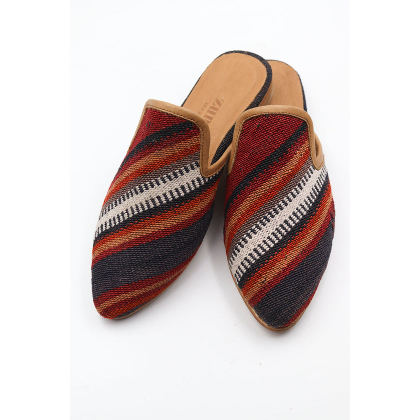 #4021 Handmade Kilim Mule - Size 40