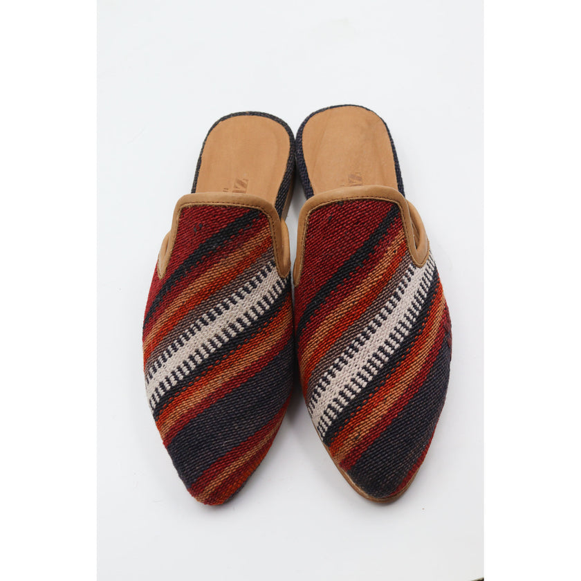 #4021 Handmade Kilim Mule - Size 40