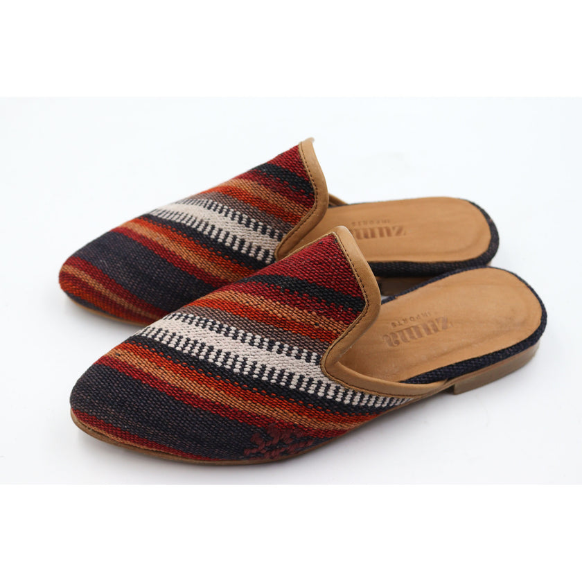 #4021 Handmade Kilim Mule - Size 40