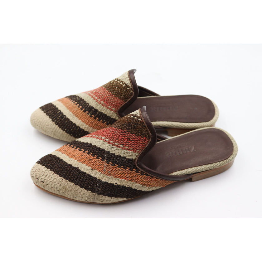 #4024 Handmade Kilim Mule - Size 40