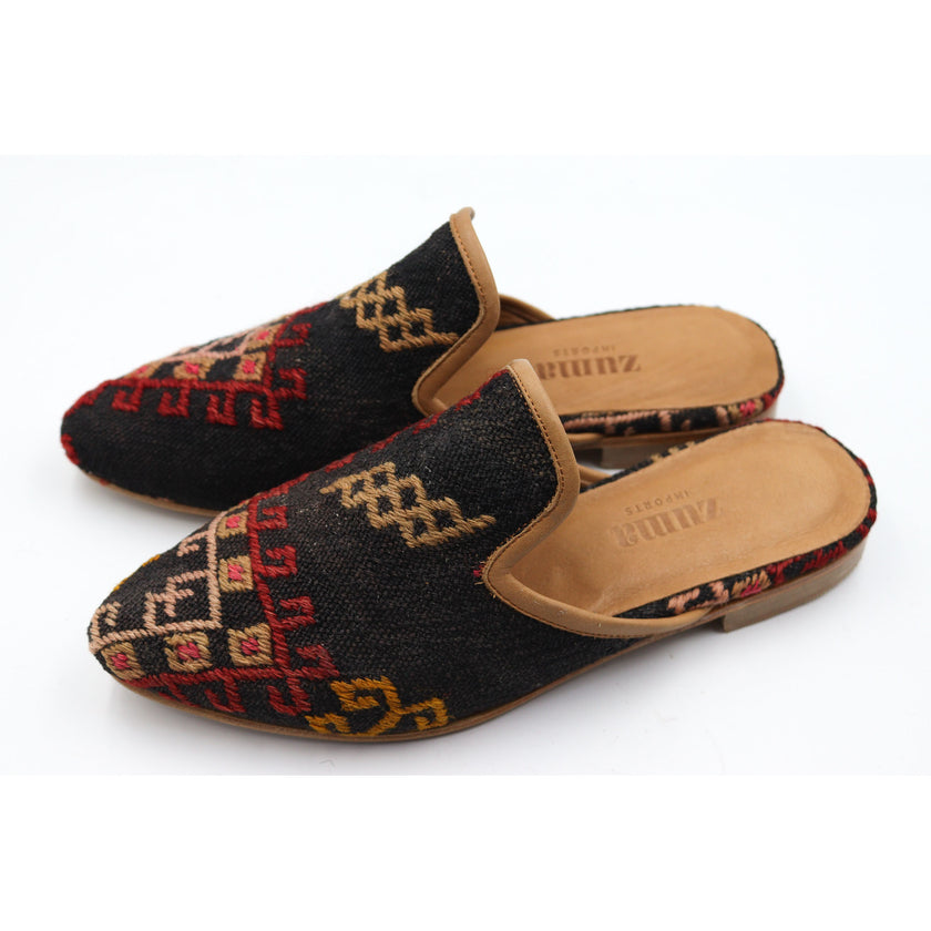 #4026 Handmade Kilim Mule - Size 40