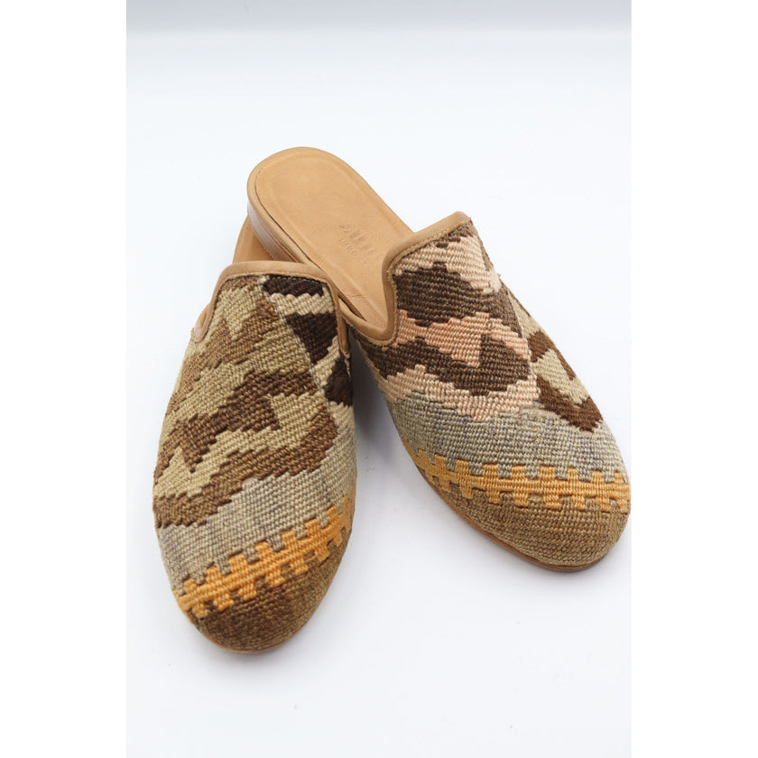 #4302 Handmade Kilim Mule - Size 43 Men