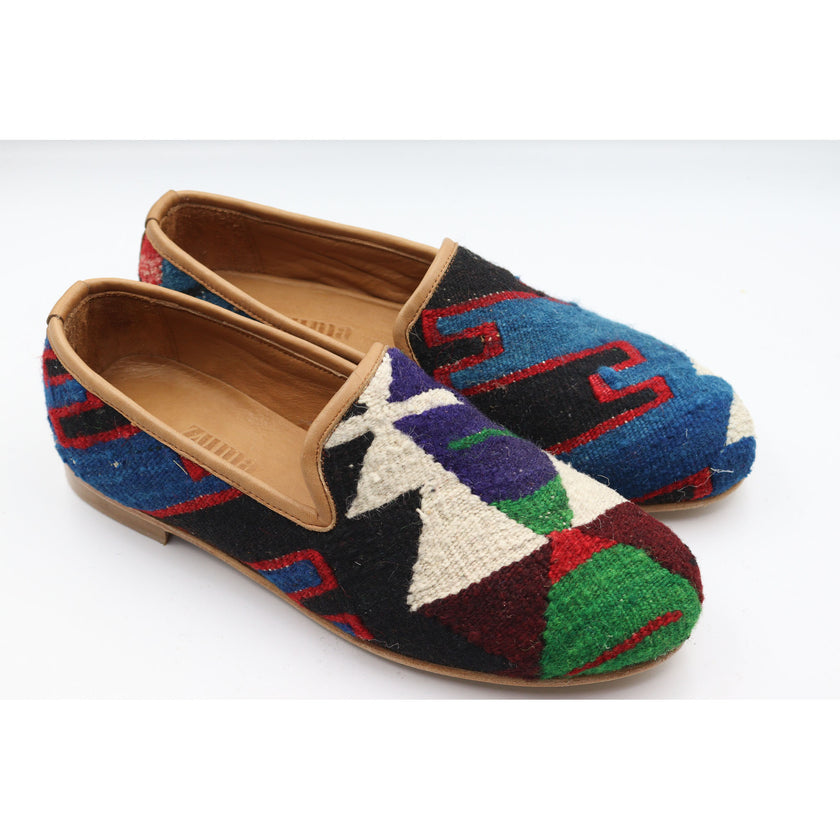 #4404 Handmade Kilim Loafer - Size 44