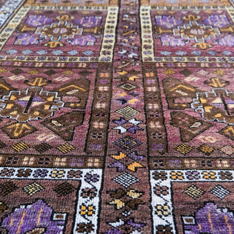 4722 Handwoven Vintage Rug 4'3x11'5