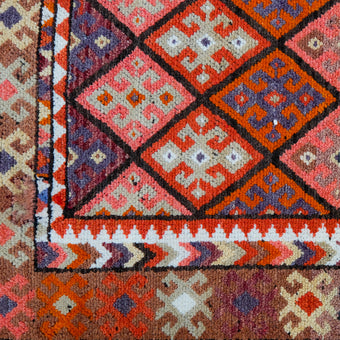 4751 Handwoven Vintage Rug 2'11x9'11