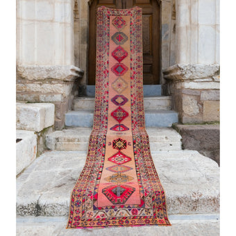 4789 Handwoven Vintage Rug 3'1x15'10