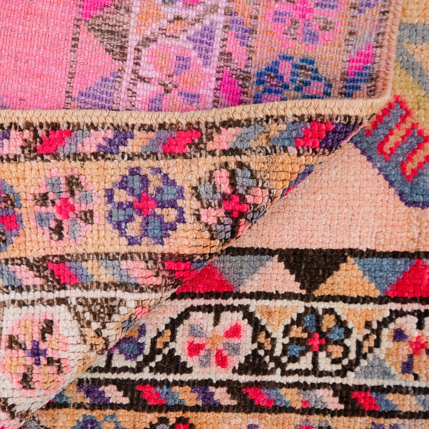 4789 Handwoven Vintage Rug 3'1x15'10