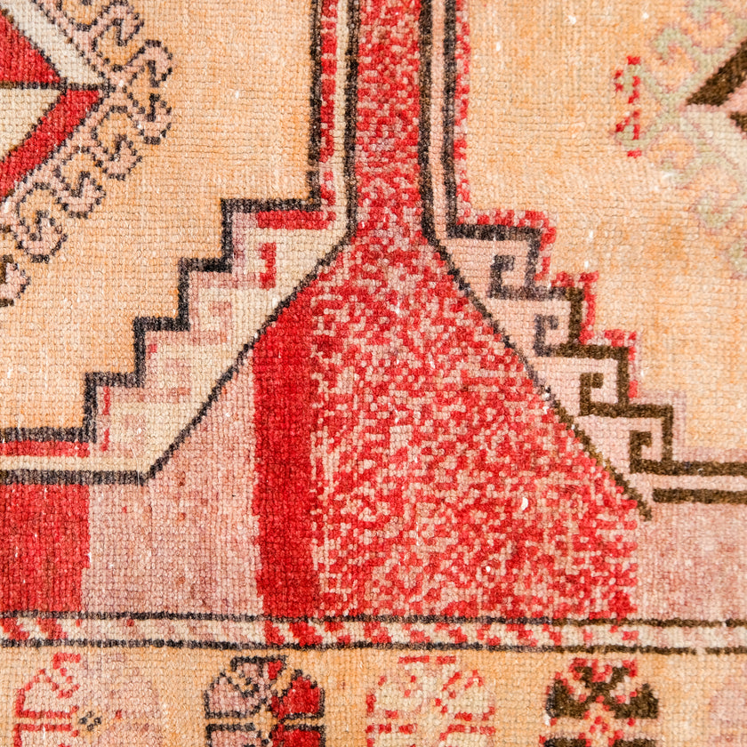 4905 Handwoven Vintage Rug 3'1x12'1