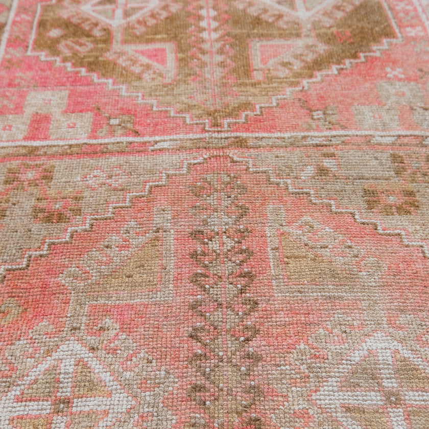 4923 Handwoven Vintage Rug 4'6x10'8