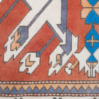 4928 Handwoven Vintage Rug 5'2x7'9