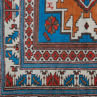 4964 Handwoven Vintage Rug 3'8x6'2