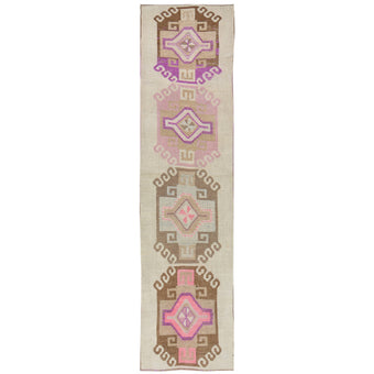 4971083 Handwoven Vintage Rug 3x12'3