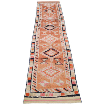 4971489 Vintage Handwoven Rug 2’6x12’5 NND