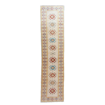 4994 Handwoven Vintage Rug 3'4x12'11