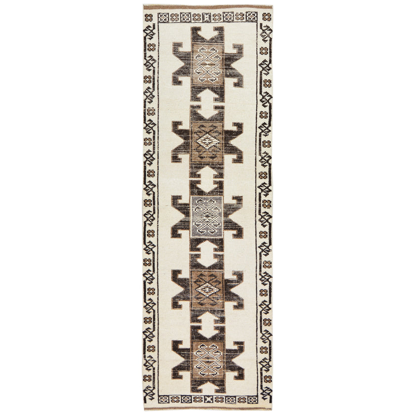 5057584 Handwoven Vintage Rug 3'1x10'4