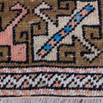 5074 Handwoven Vintage Rug 4'1x5'7