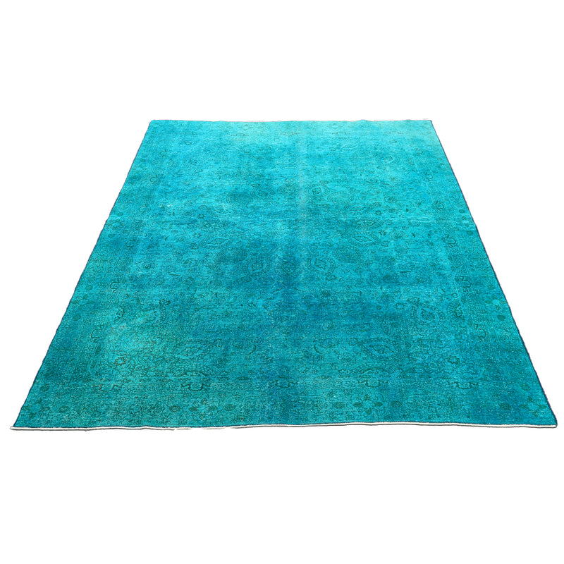 60172 Handwoven Vintage Rug 8'7x12'4