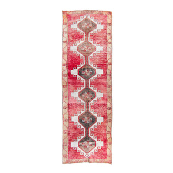 6024 Handwoven Vintage Rug 4x11'11