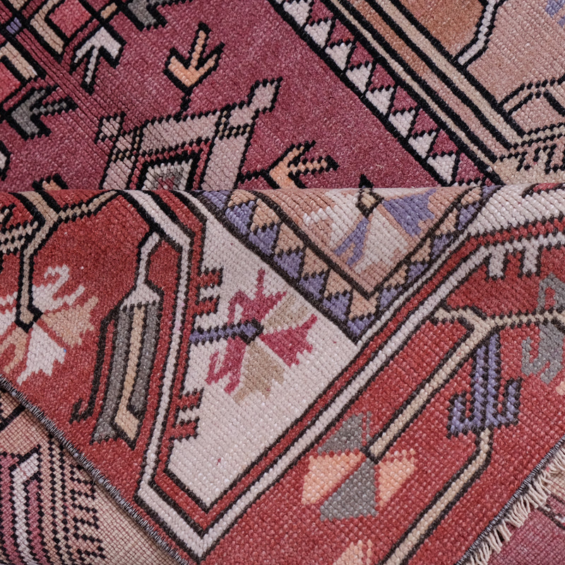 6030 Handwoven Vintage Rug 3'7x6'7