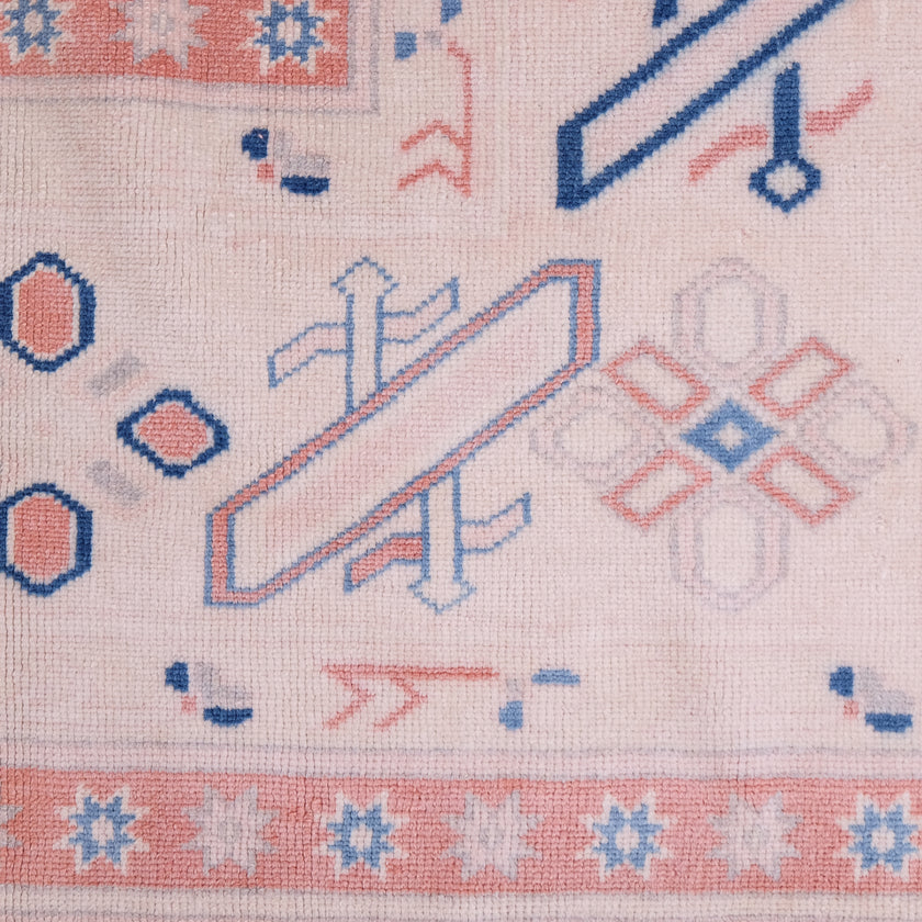 6046 Handwoven Vintage Rug 5'8x7'7