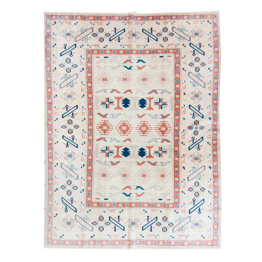 6046 Handwoven Vintage Rug 5'8x7'7