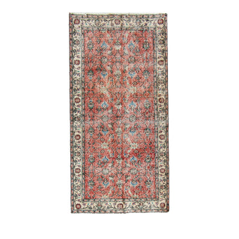 6049 Handwoven Vintage Rug 3'2x6'4
