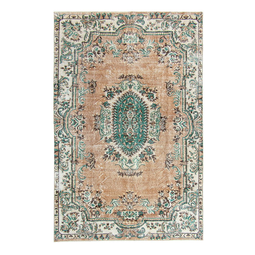 6063 Handwoven Vintage Rug 6'3x9'6