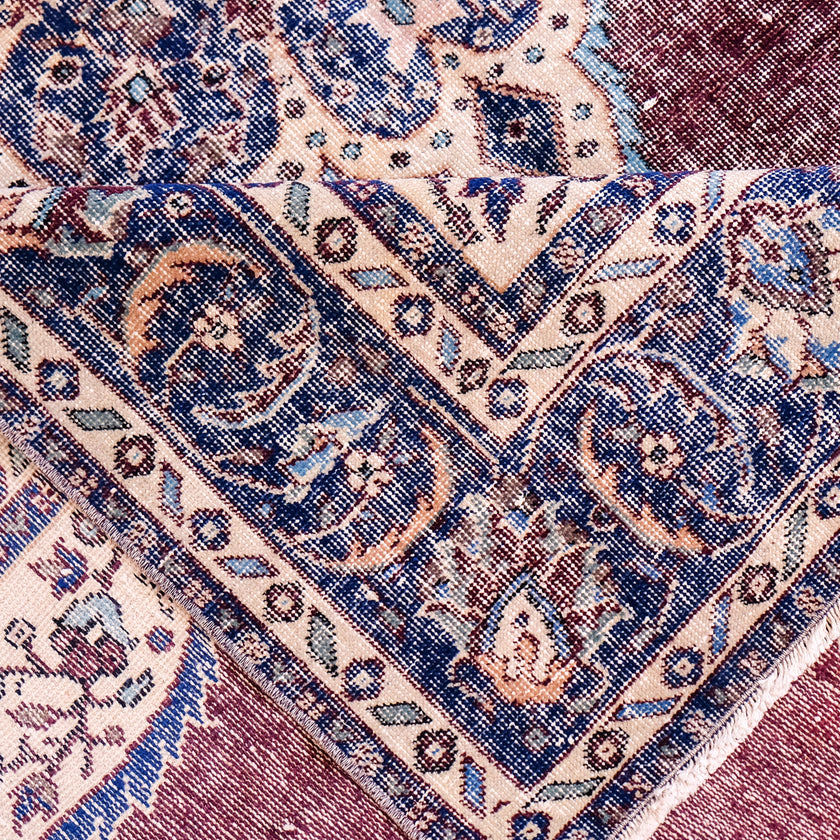 6071 Handwoven Vintage Rug 7'2x9'6