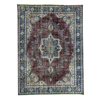 6071 Handwoven Vintage Rug 7'2x9'6