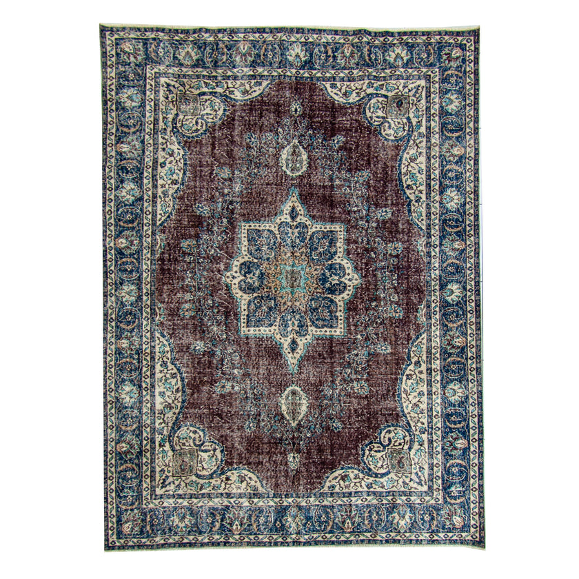 6071 Handwoven Vintage Rug 7'2x9'6