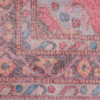 6074 Handwoven Vintage Rug 4'7x11'2