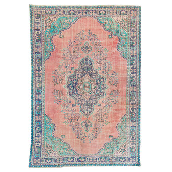 6079 Handwoven Vintage Rug 7'11x11'8