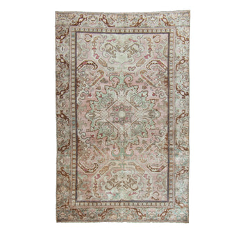 6088 Handwoven Vintage Rug 4'5x6'10