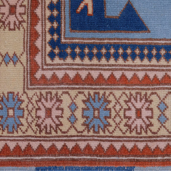 6092 Handwoven Vintage Rug 4'8x5'8