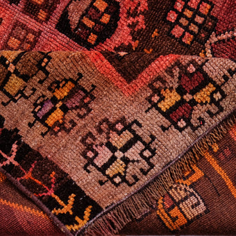 6099 Handwoven Vintage Rug 4'4x11'10