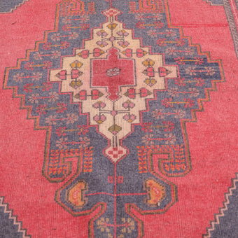 6110 Handwoven Vintage Rug 4'7x8'9