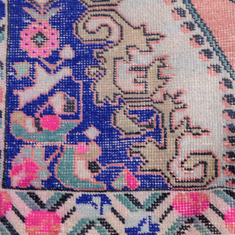6124 Handwoven Vintage Rug 4'6x7'10