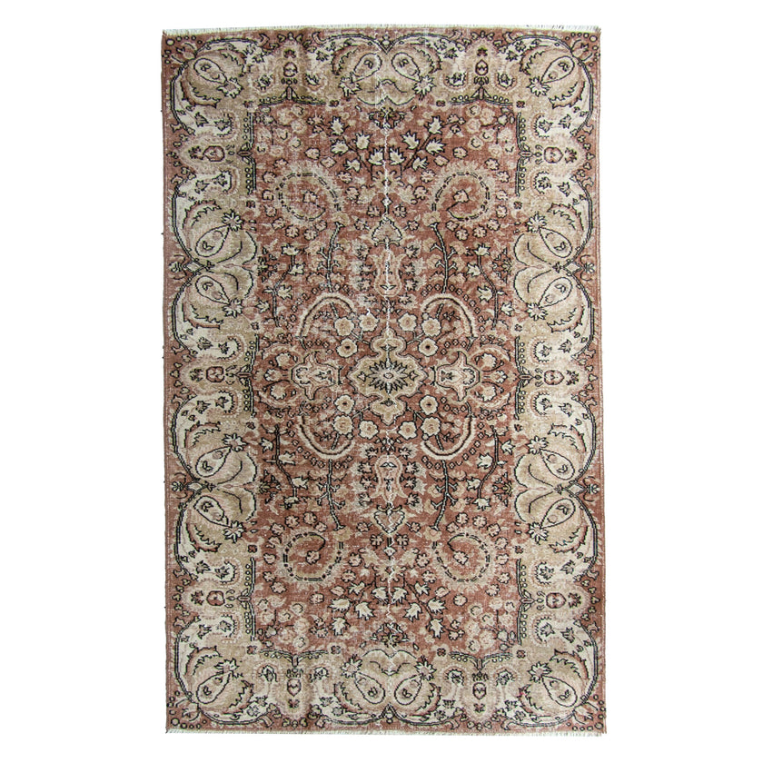 6126 Handwoven Vintage Rug 5'3x8'5