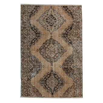 6146 Handwoven Vintage Rug 4'7x6'10
