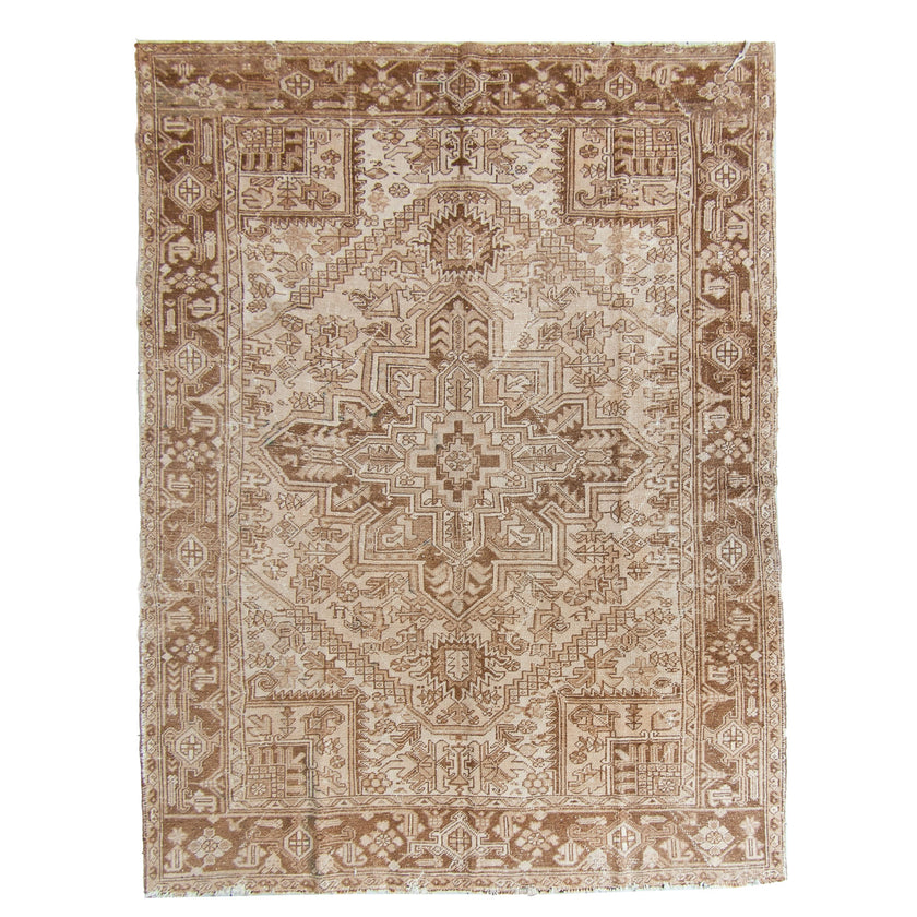 6152 Handwoven Vintage Rug 7'9x10'3