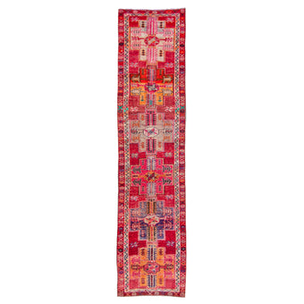6180 Handwoven Vintage Rug 2'7x10'11