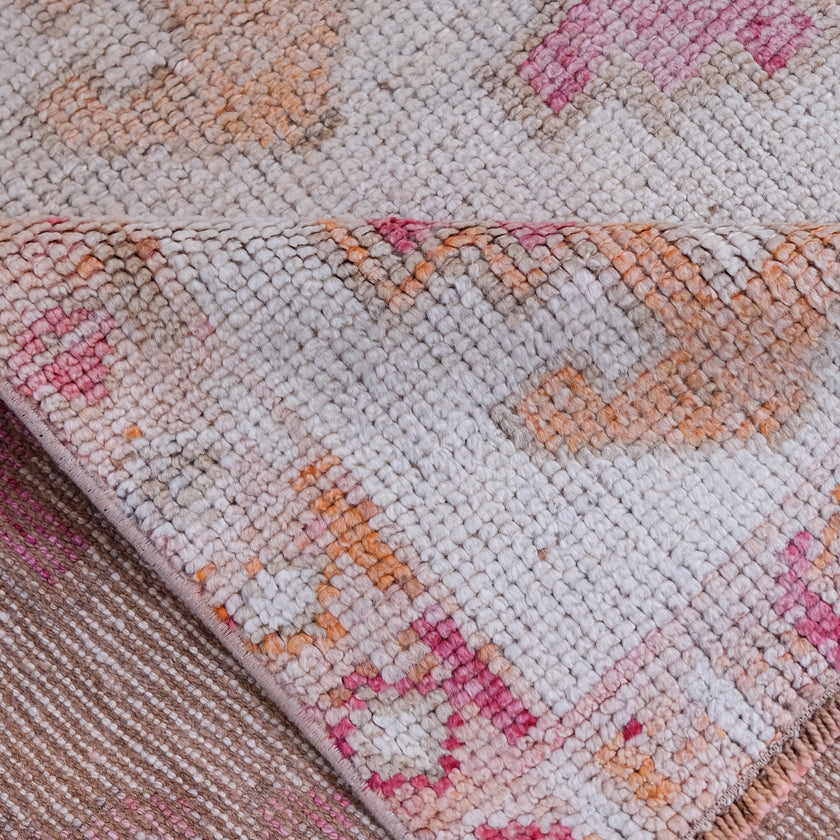6191 Handwoven Vintage Rug 2'11x12'2
