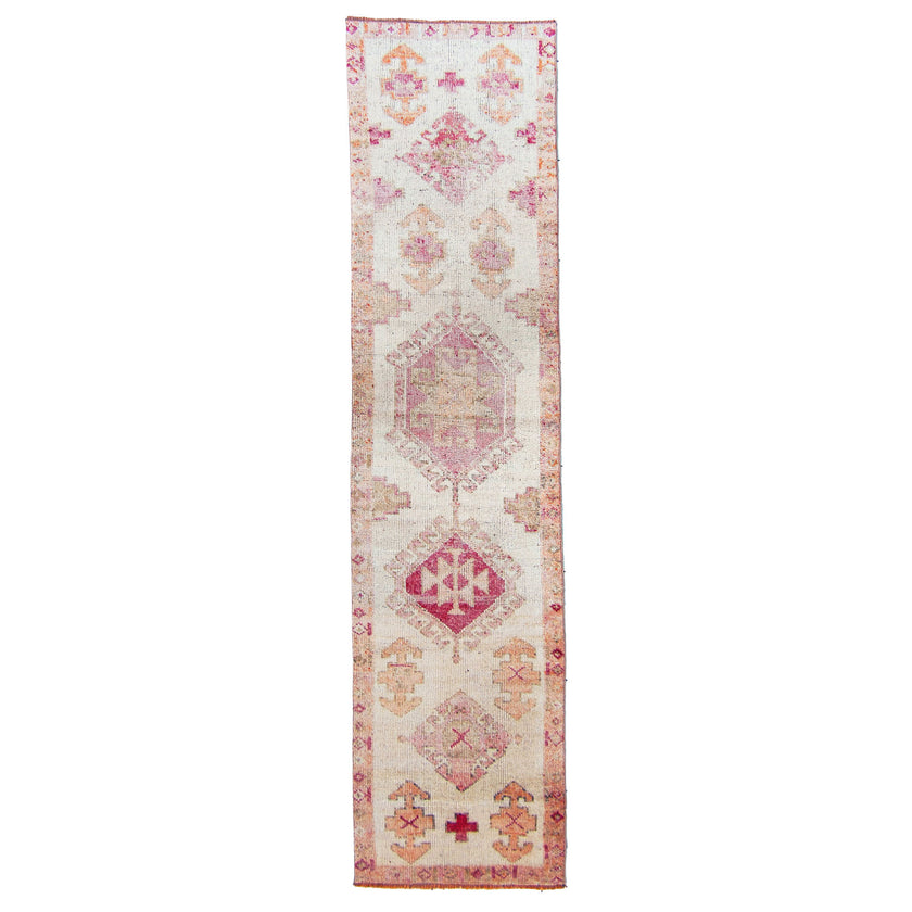 6191 Handwoven Vintage Rug 2'11x12'2
