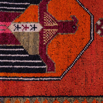 6220 Handwoven Vintage Rug 3'2x11'8