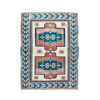 6261 Handwoven Vintage Rug 2'10x3'10