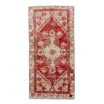 6270 Handwoven Vintage Rug 2'5x5