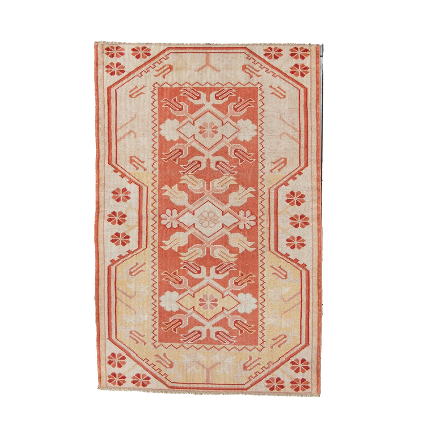 6273 Handwoven Vintage Rug 2'10x4'2