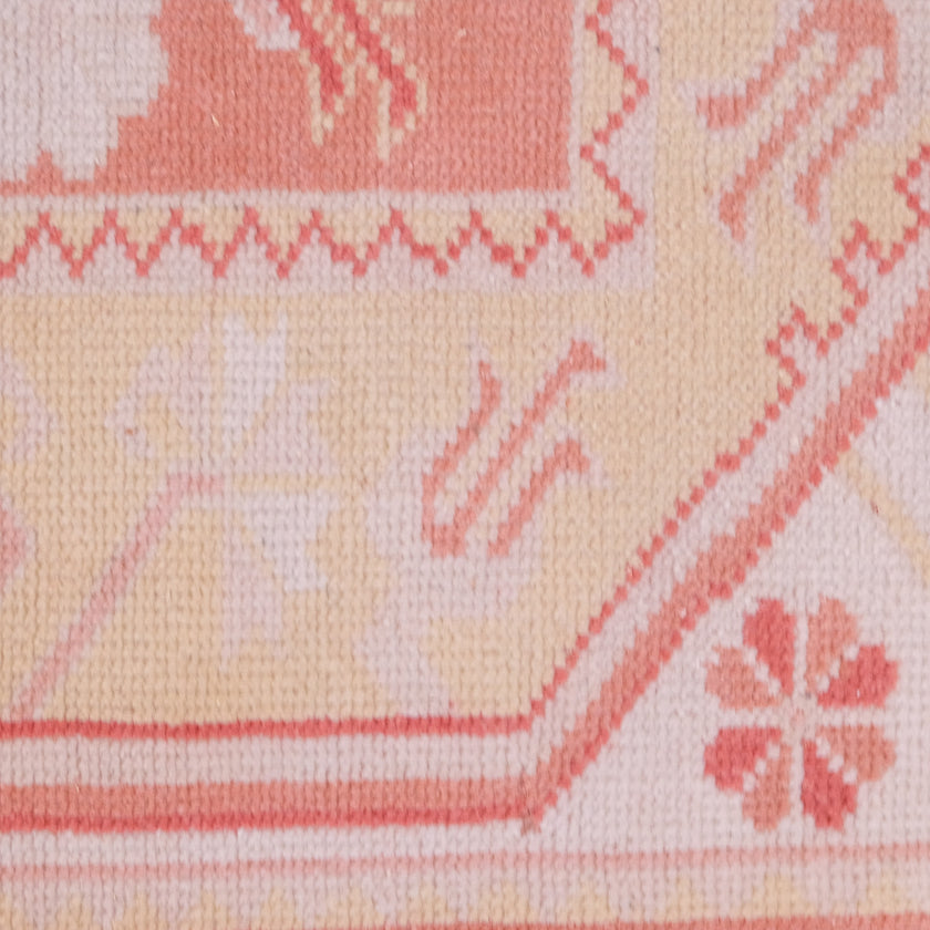 6273 Handwoven Vintage Rug 2'10x4'2