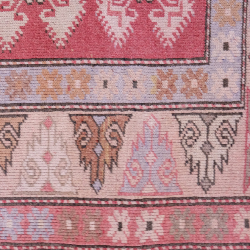 6287 Handwoven Vintage Rug 3'2x5'1