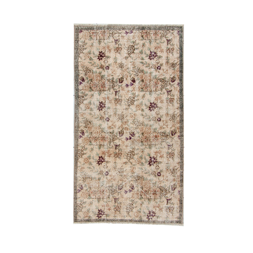 6289 Handwoven Vintage Rug 3'2x5'8